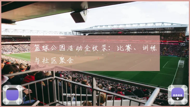 篮球公园活动全收录:比赛、训练与社区聚会